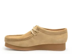 Clarks WALLABEEEVOSH Beige Mocassins Femme