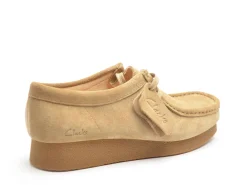 Clarks WALLABEEEVOSH Beige Mocassins Femme