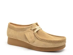 Clarks WALLABEEEVOSH Beige Mocassins Femme