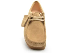 Clarks WALLABEEEVOSH Beige Mocassins Femme