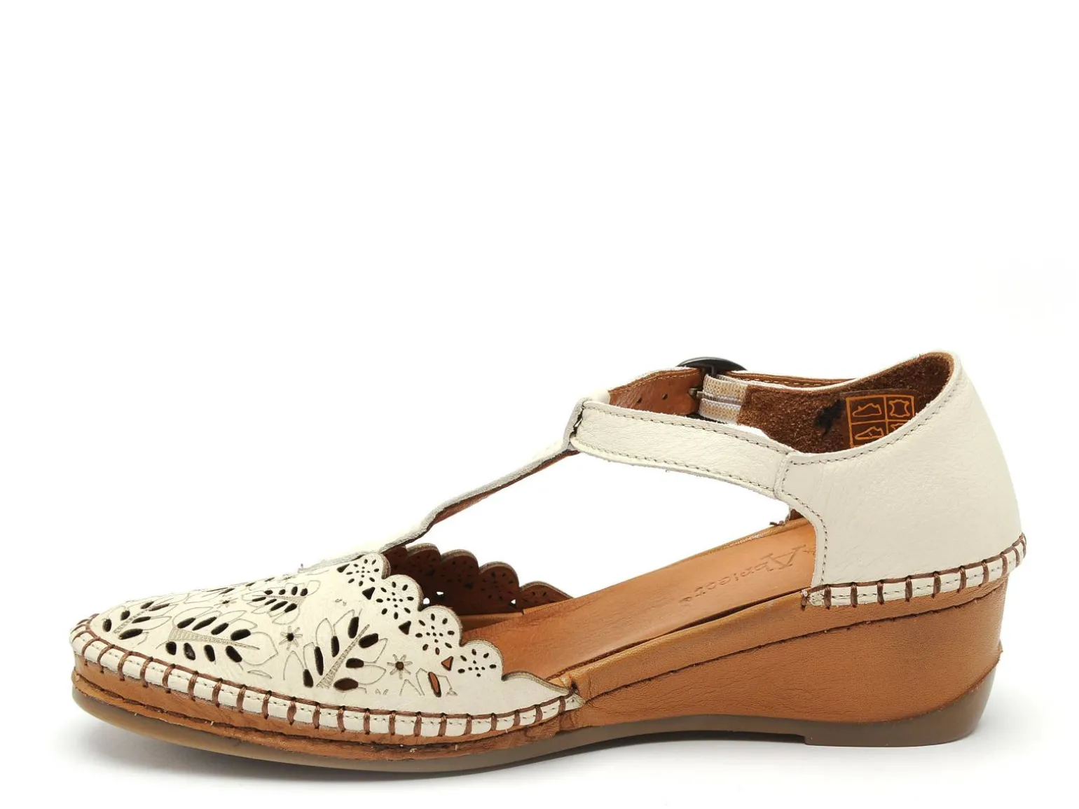 Coco Abricot MADRIAT Beige Sandales à Talons Femme