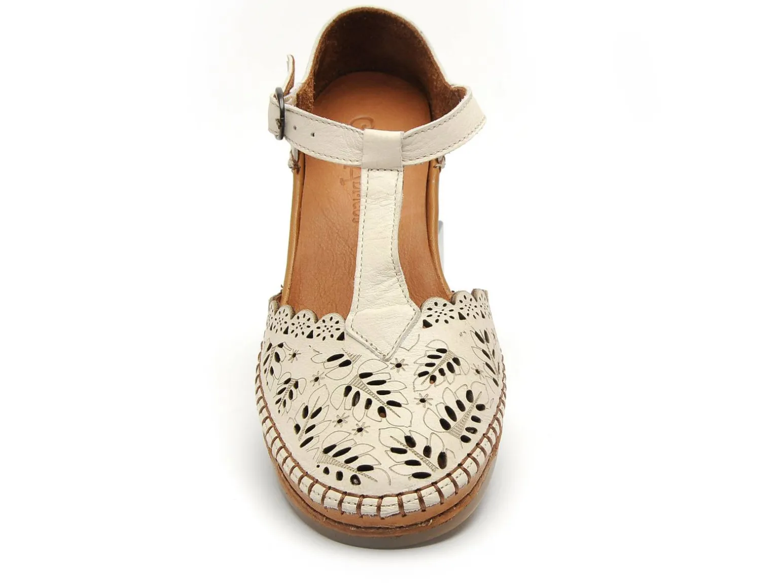 Coco Abricot MADRIAT Beige Sandales à Talons Femme