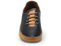 Coco Abricot MAFFLIERS Bleu Baskets Basses Femme