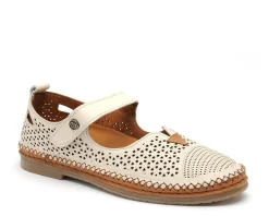 Coco Abricot MAFFRECOURT Beige Ballerines Femme