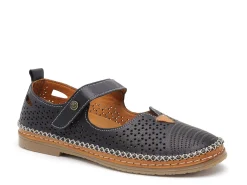 Coco Abricot MAFFRECOURT Bleu Ballerines Femme