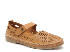 Coco Abricot MAFFRECOURT Marron Ballerines Femme