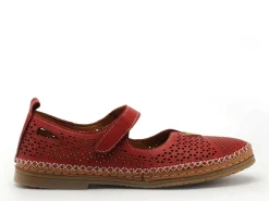 Coco Abricot MAFFREUCOURT Rouge Ballerines Femme