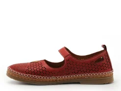 Coco Abricot MAFFREUCOURT Rouge Ballerines Femme