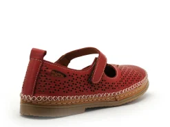 Coco Abricot MAFFREUCOURT Rouge Ballerines Femme
