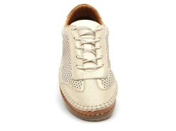 Coco Abricot MALBRANS Beige Baskets Basses Femme