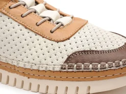 Coco Abricot MALLIEVRE Multicolore Baskets Basses Femme