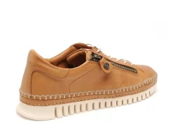 Coco Abricot MANNEVILLE Marron Baskets Basses Femme