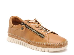 Coco Abricot MANNEVILLE Marron Baskets Basses Femme