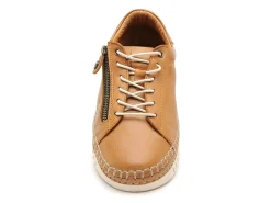 Coco Abricot MANNEVILLE Marron Baskets Basses Femme