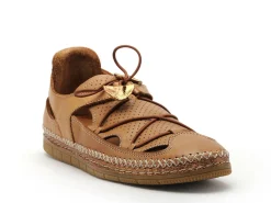 Coco Abricot MELINNEW Marron Mocassins Femme