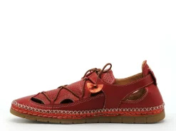 Coco Abricot MELINNEW Rouge Mocassins Femme