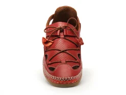 Coco Abricot MELINNEW Rouge Mocassins Femme