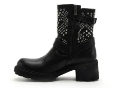Coco Abricot MEYRANNES Noir Boots et Bottines à Talons Femme