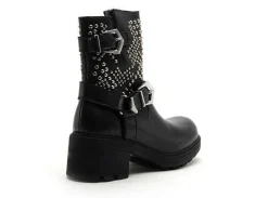 Coco Abricot MEYRANNES Noir Boots et Bottines à Talons Femme