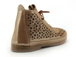 Coco Abricot MIEGES Bronze Boots et Bottines Plates Femme