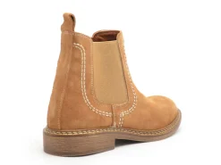 Coco Abricot MOGUES Beige Boots et Bottines Plates Femme