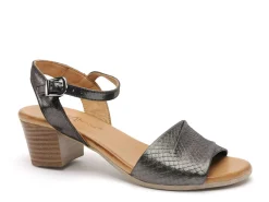 Coco Abricot MUN Noir Sandales à Talons Femme