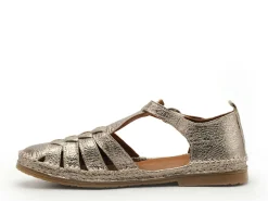Coco Abricot MUSIGNY Bronze Sandales Plates Femme