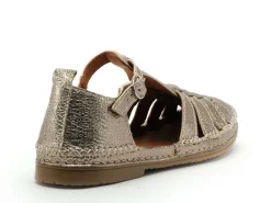 Coco Abricot MUSIGNY Bronze Sandales Plates Femme