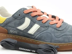 Coolway GOAL Bleu Baskets Basses Homme
