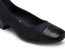 Dorking Ballerine D9623PLSU Bleu Ballerines Femme