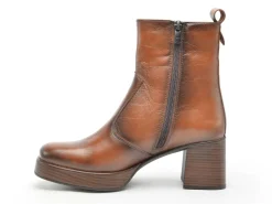 Dorking D9157 AL Marron Boots et Bottines à Talons Femme