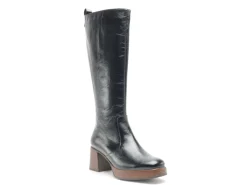 Dorking D9339AL Noir Bottes à Talons Femme