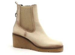 Dorking D9191 IN Beige Boots et Bottines à Talons Femme