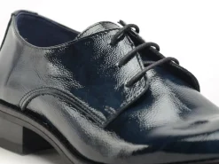 Dorking D8346LK Bleu Derbies Femme