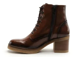 Dorking D9186 NA Marron Boots et Bottines à Talons Femme