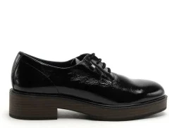 Dorking D9387 NA Noir Derbies Femme