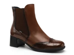 Dorking D9368NASNA Marron Boots et Bottines à Talons Femme