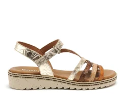 Dorking D9113 Or Sandales à Talons Femme