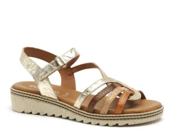 Dorking D9113 Or Sandales à Talons Femme
