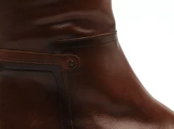 Dorking D7687 SRSR Marron Bottes Plates Femme