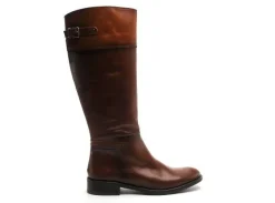 Dorking D7687 SRSR Marron Bottes Plates Femme