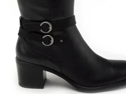 Dorking D8610SUNB Noir Bottes à Talons Femme