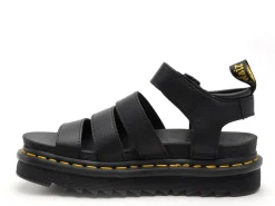 Dr Martens BLAIRE Noir Sandales à Talons Femme