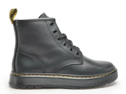 Dr Martens BROOKLINE CHUKKA 6 EYE BOOT 41550001 Noir Boots et Bottines Plates Femme