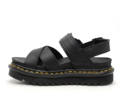 Dr Martens VOSS II Noir Sandales à Talons Femme