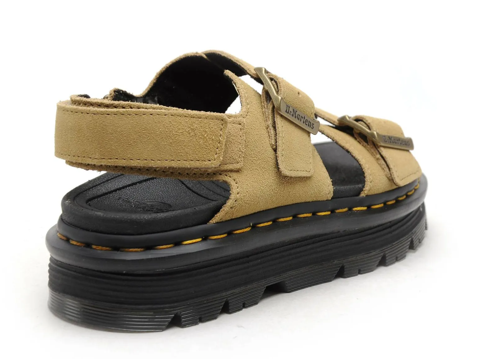 Dr Martens ZEBZAG SANDAL Beige Sandales à Talons Femme