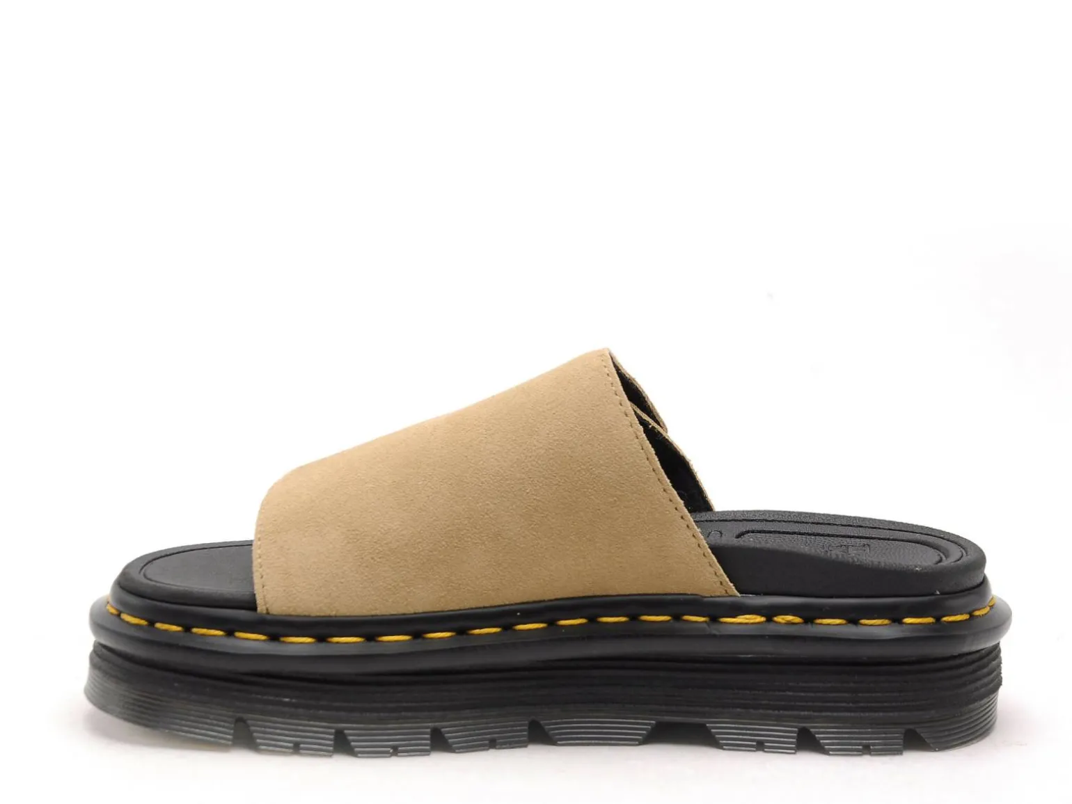 Dr Martens ZEBZAG SLIDE Beige Mules et Sabots à Talons Femme