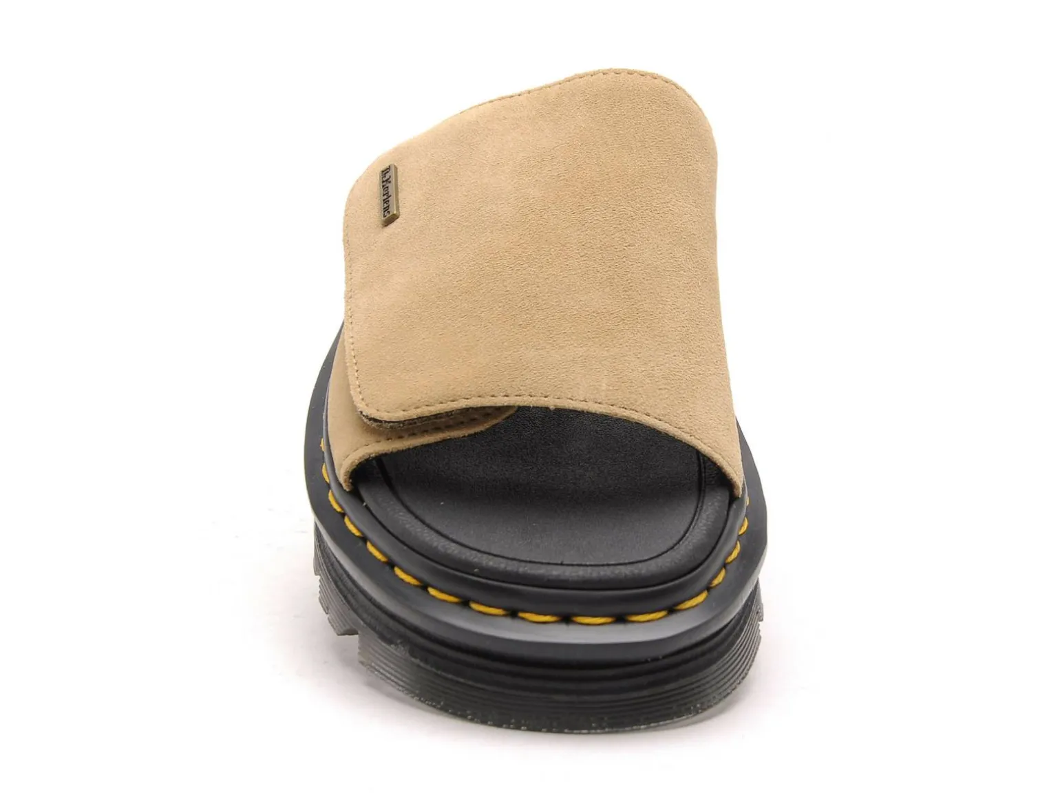 Dr Martens ZEBZAG SLIDE Beige Mules et Sabots à Talons Femme