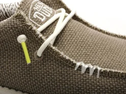 DUDE WALLY BRAIDED Marron Mocassins Homme