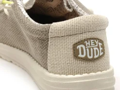 DUDE WALLY BRAIDED 40003 Marron Mocassins Homme